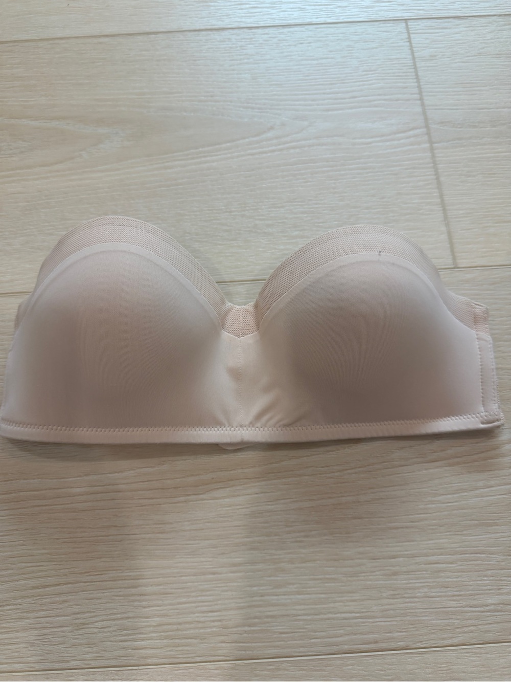 Lively Strapless Bandeau Bra in Light Nude 32B
